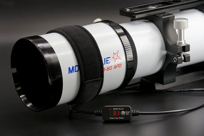 More Blue Smart Lens Heater 50-70mm USB