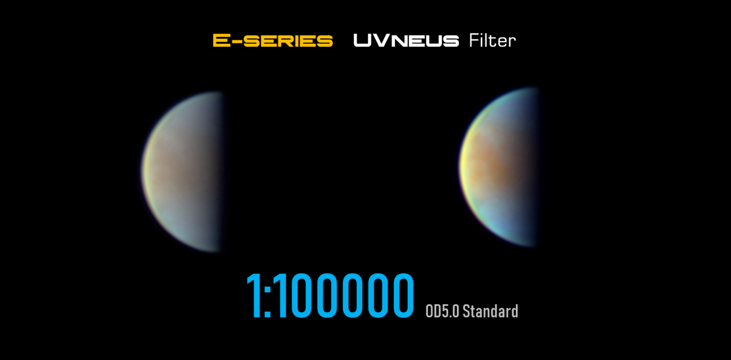 UVenus 1.25″ UV-PASS Filter E-series