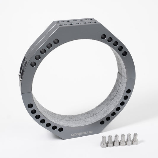 TB012 More Blue Mounting Rings 145mm (Pair)