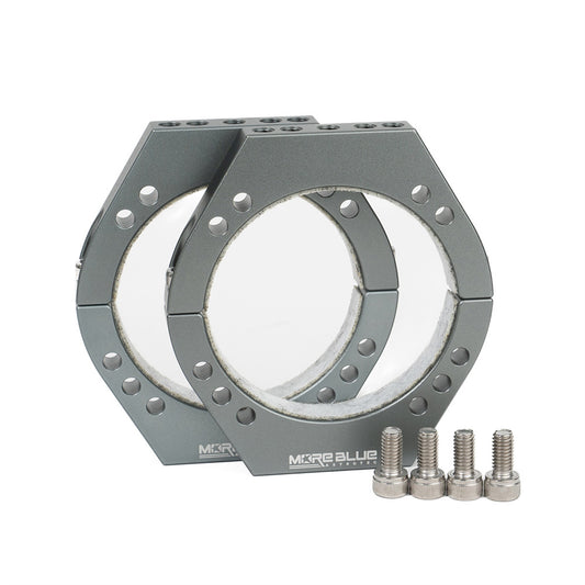 TB004 More Blue Mounting Rings 68mm (pair)
