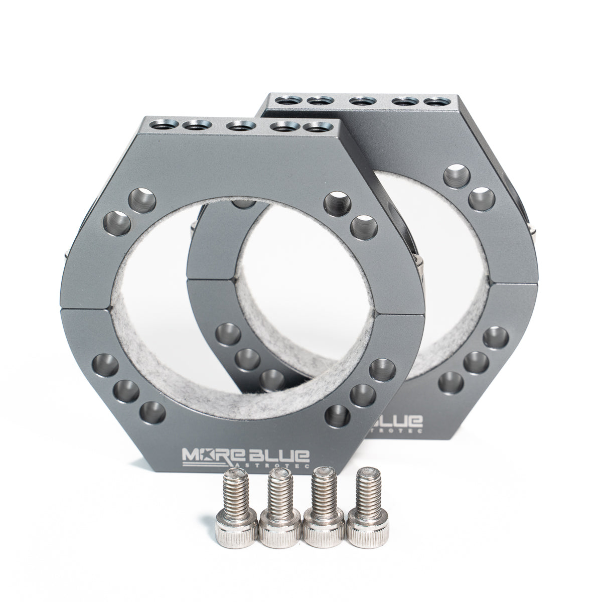 TB002 MORE BLUE Mounting Rings 60mm (Pair)
