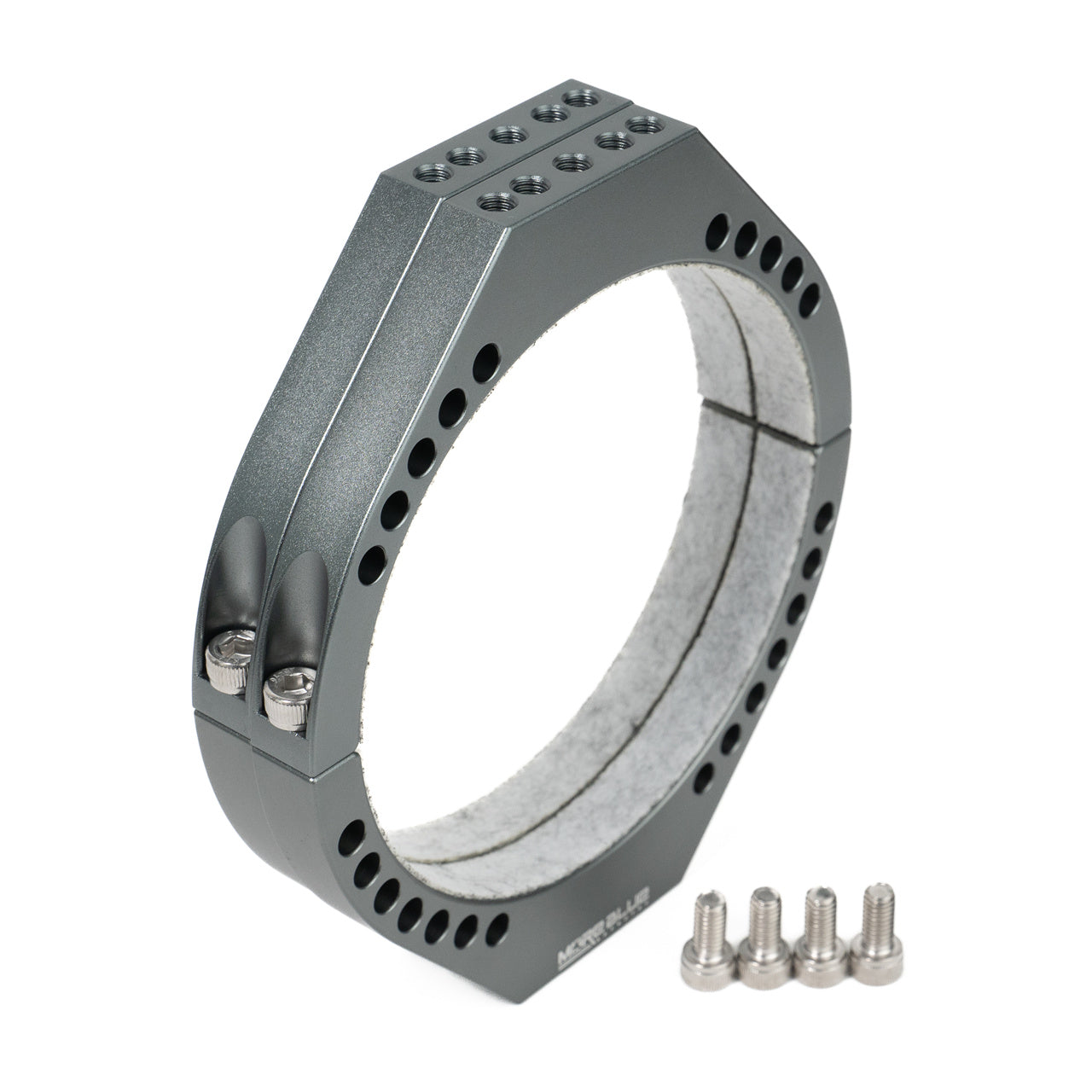 TB016 - More Blue 114mm/115mm  Mounting Rings (Pair)