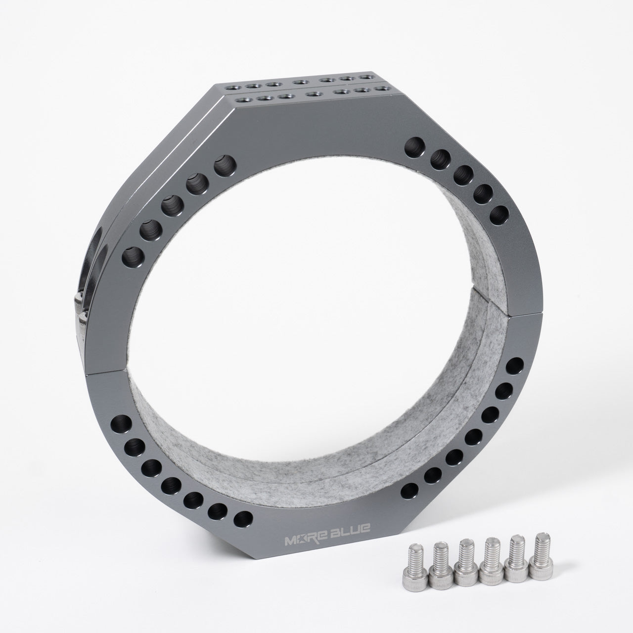TB012 More Blue Mounting Rings 145mm (Pair)