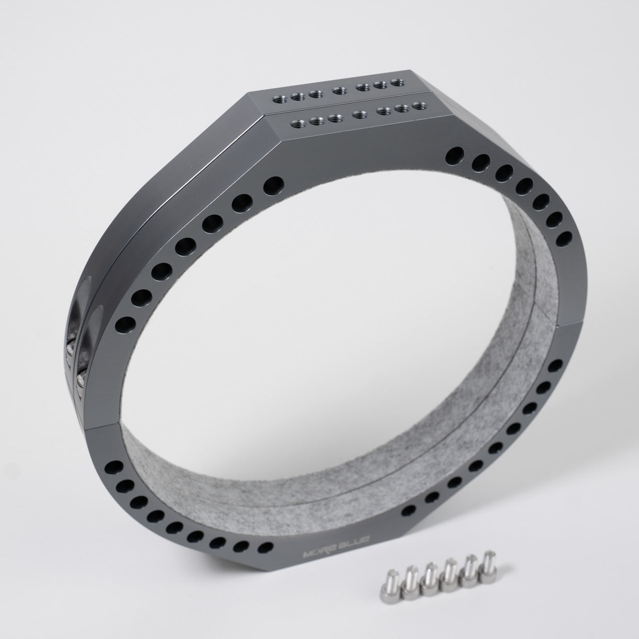 TB014 More Blue 204mm Mounting Rings (Pair)