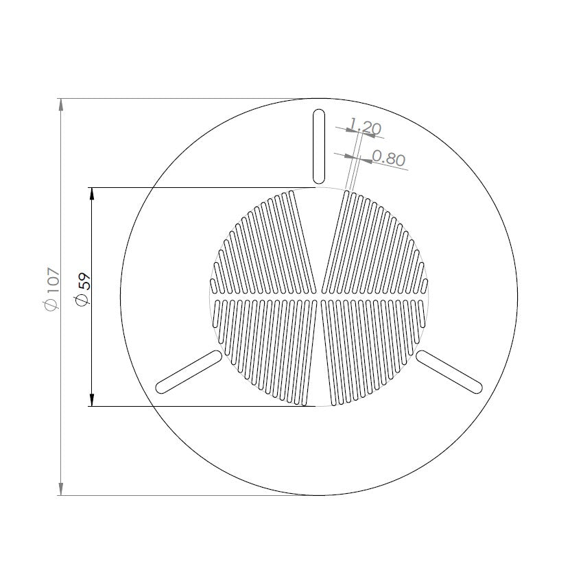 TP201 - Bahtinov Mask 60mm to 90mm