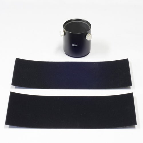 5020 - Black Velvet Resin Sheets, 2 sheets of 130mm x 240mm
