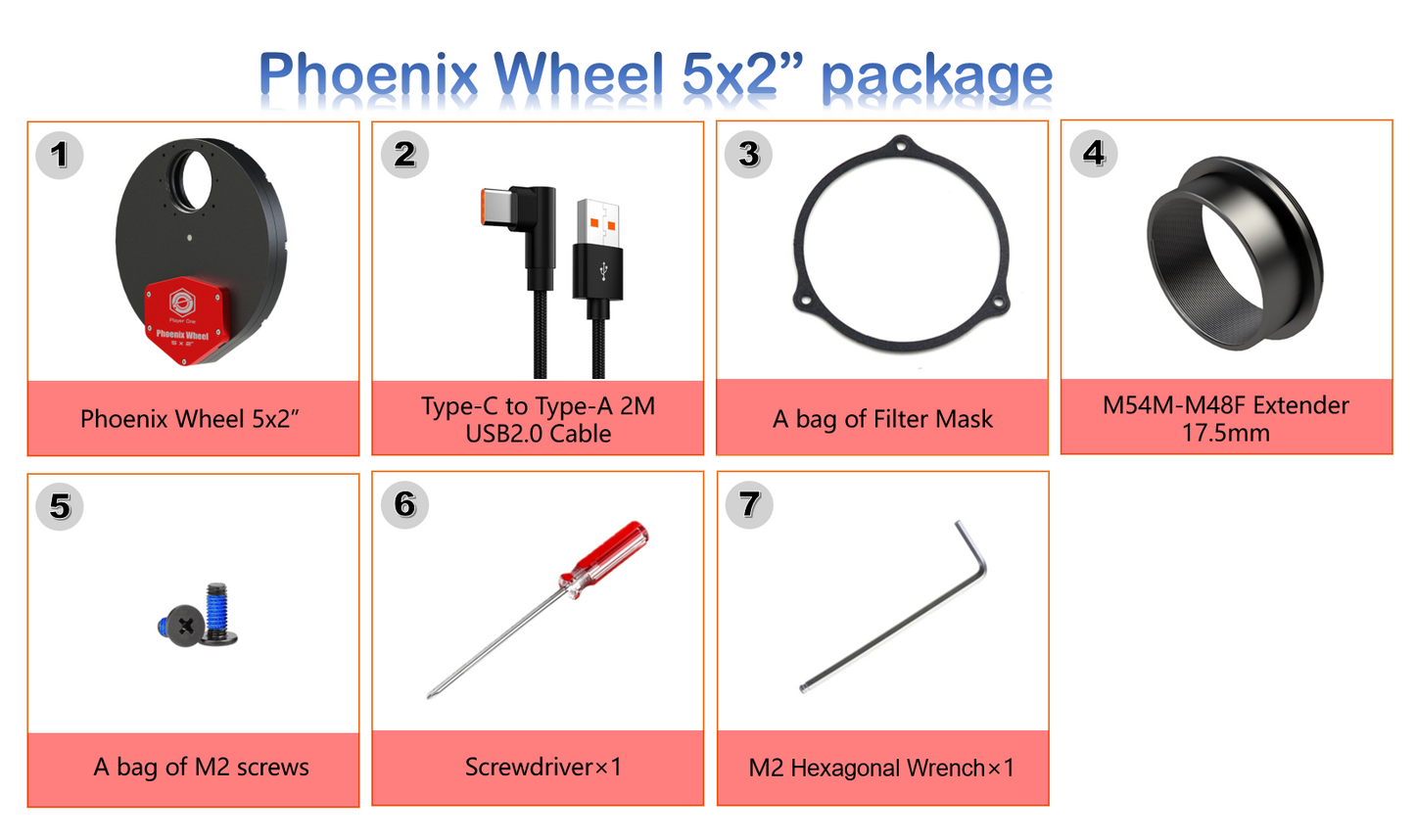 Phoenix 5 x 2"