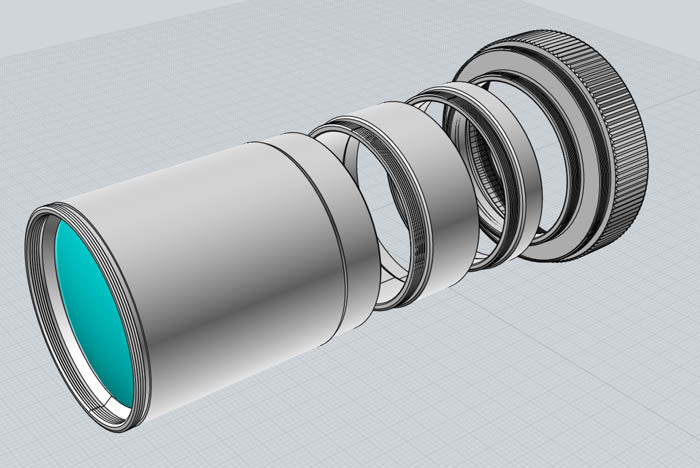 7872 - BORG 0.72x Quadruplet Super Reducer