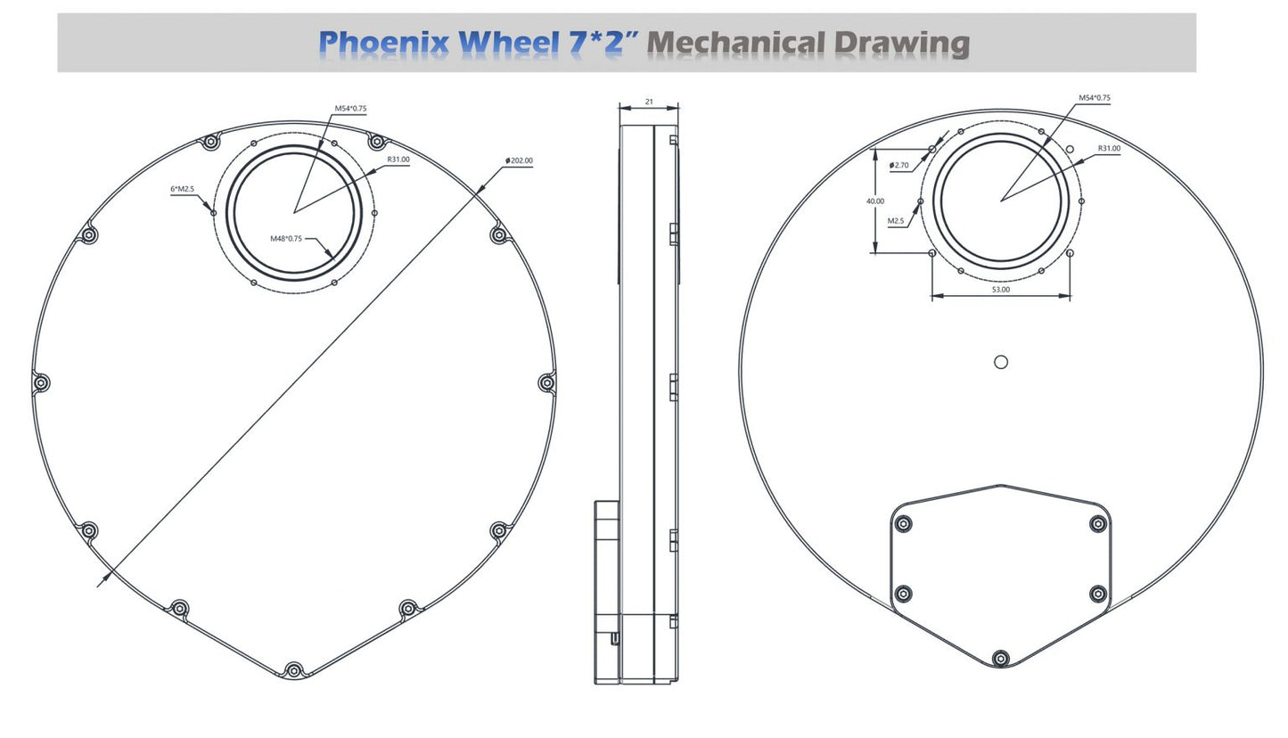 Phoenix Wheel 7x50MM