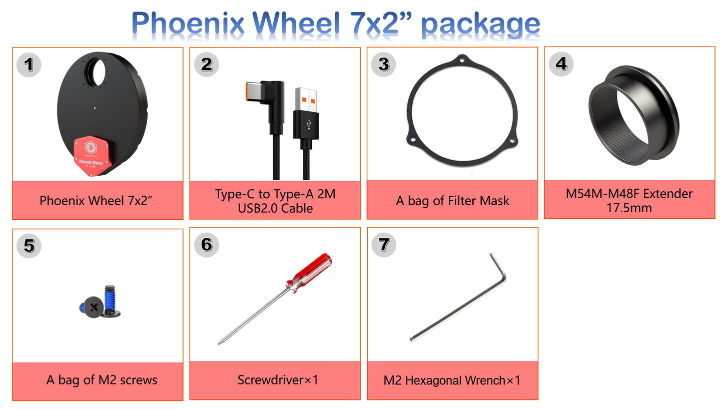 Phoenix Wheel 7x50MM