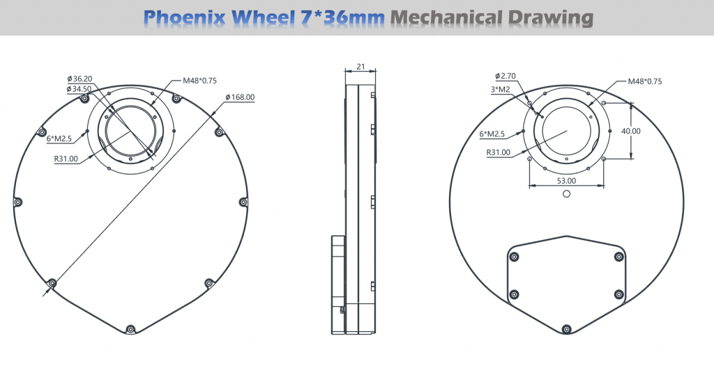 Phoenix Wheel 7x36MM