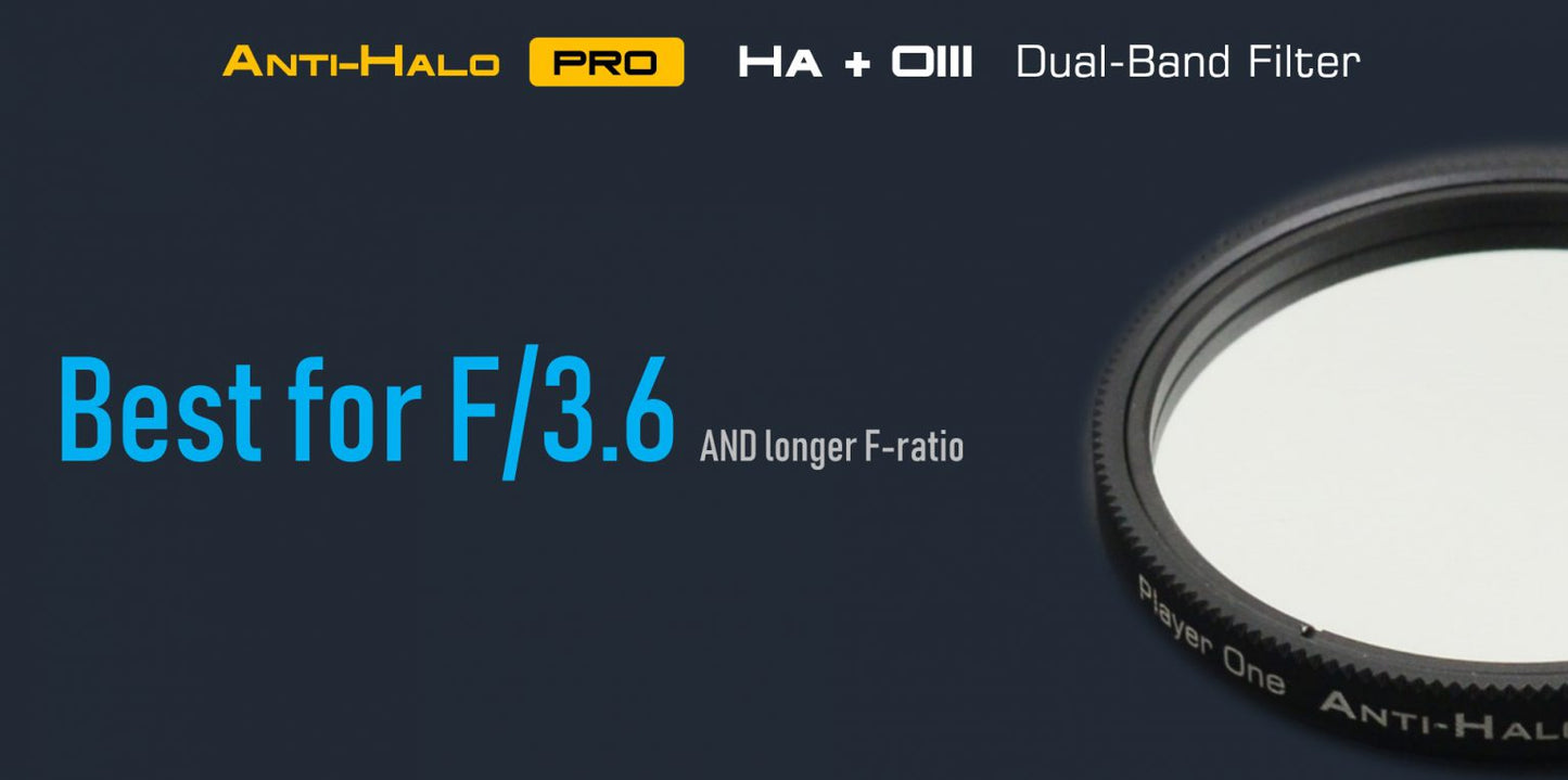 Anti-Halo PRO Dual-Band 2″ Ha+OIII filter