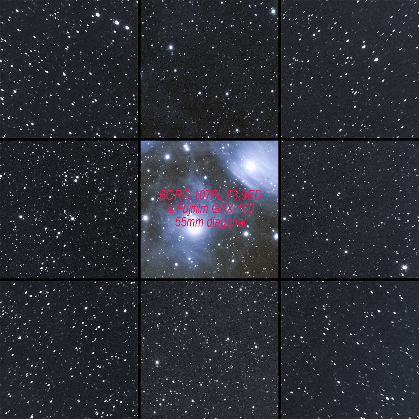 BORG 107FL F3.9ED Astrograph Complete Set