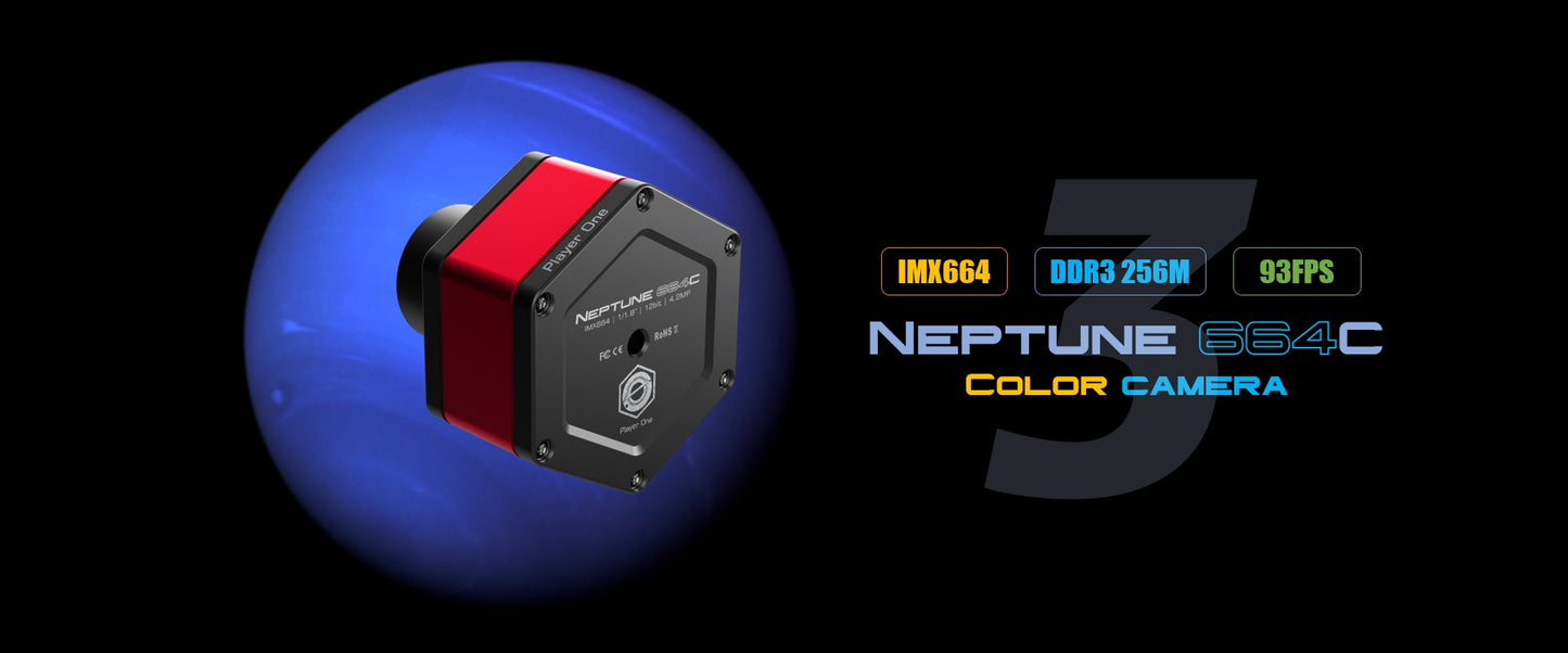 Neptune 664C USB 3.0 Color Camera