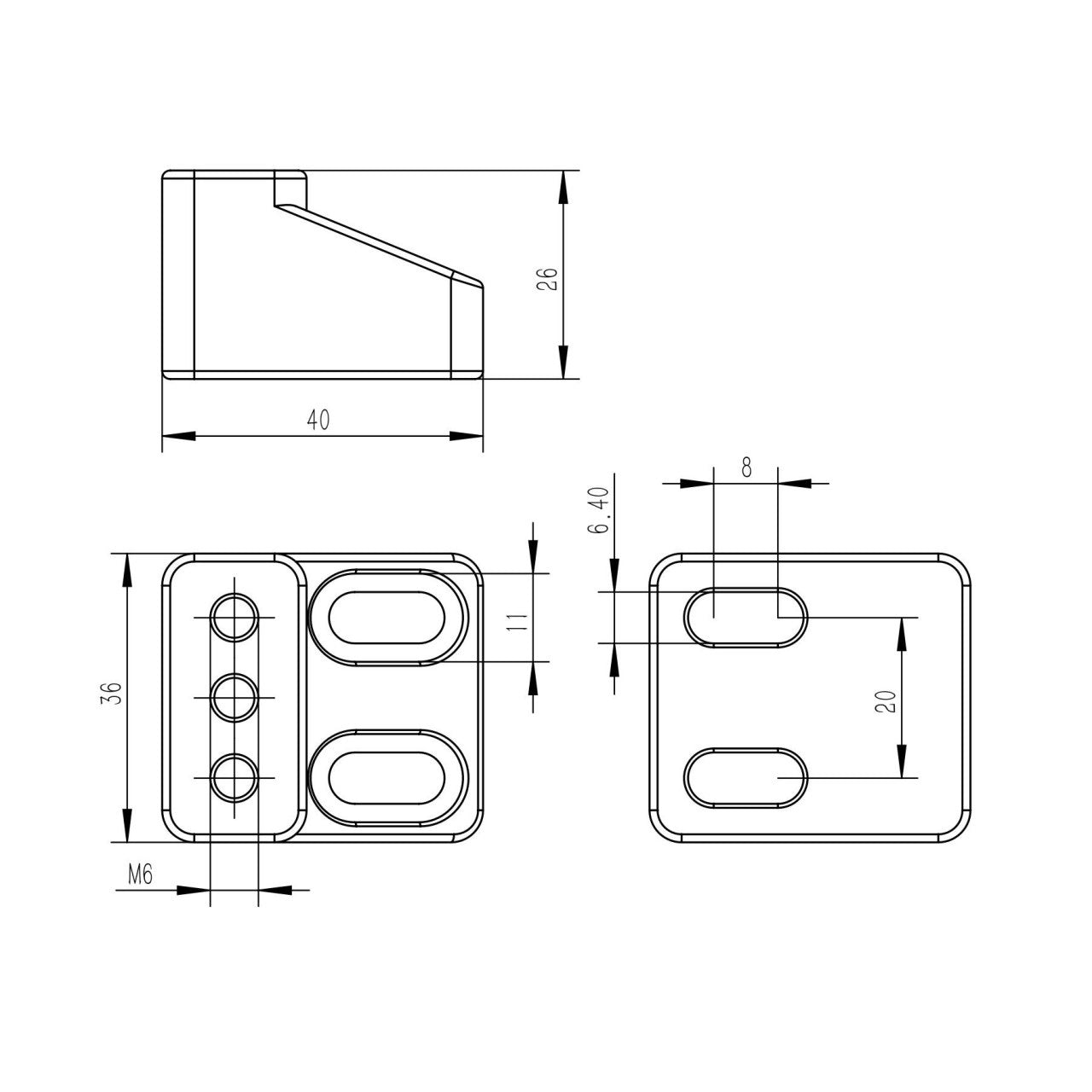AU017 More Blue Accessory Plate Blocks (pair)