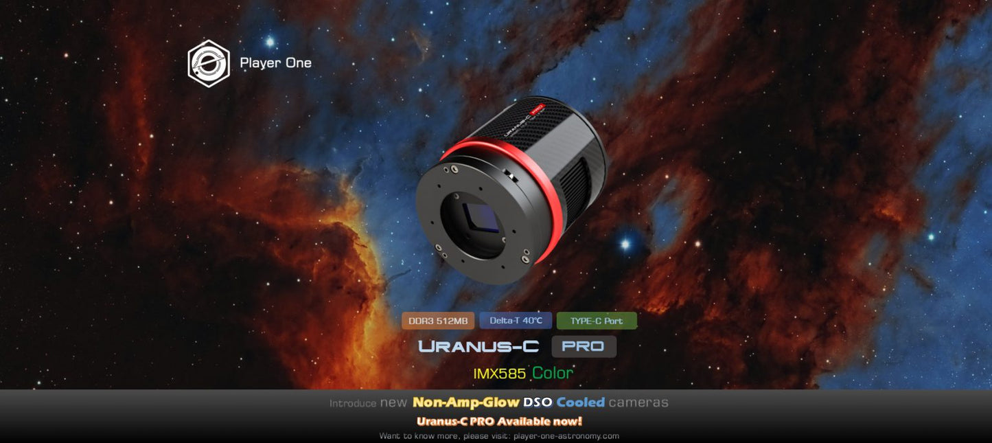 Uranus-C Pro USB3.0 Cooled Color Camera (IMX585)
