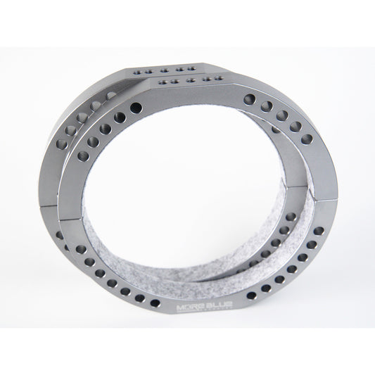 TB018 More Blue 156mm Mounting Rings (Pair)